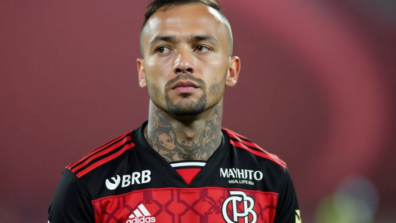 Cebolinha desabafa após grave lesão que encerra sua temporada pelo Flamengo