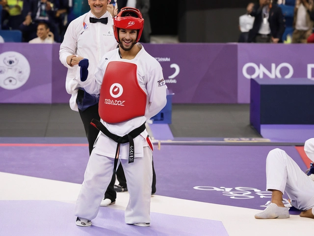 Henrique Marques avança às quartas de final no taekwondo das Olimpíadas de Paris 2024