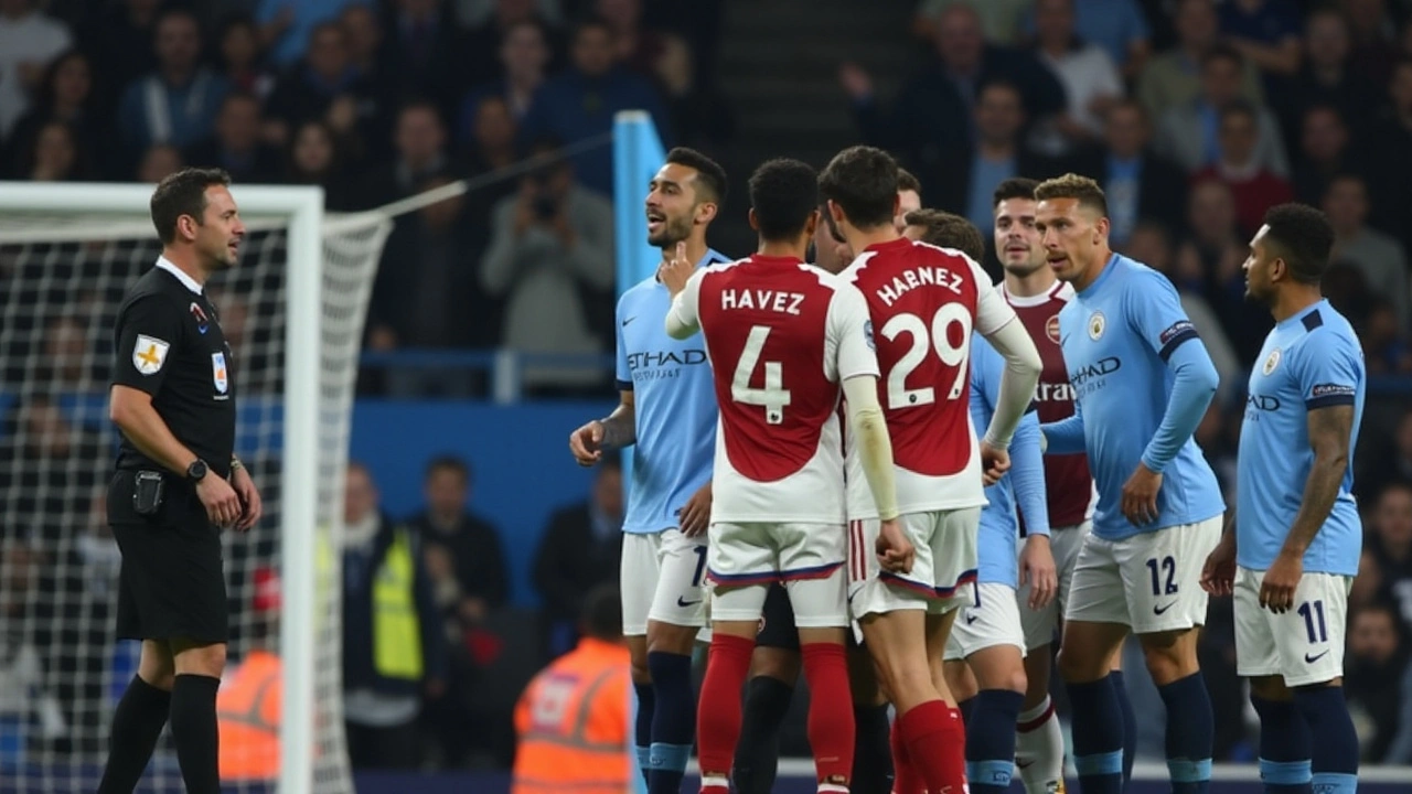 Confronto Aceso entre Haaland e Gabriel Jesus Marca Manchester City vs Arsenal