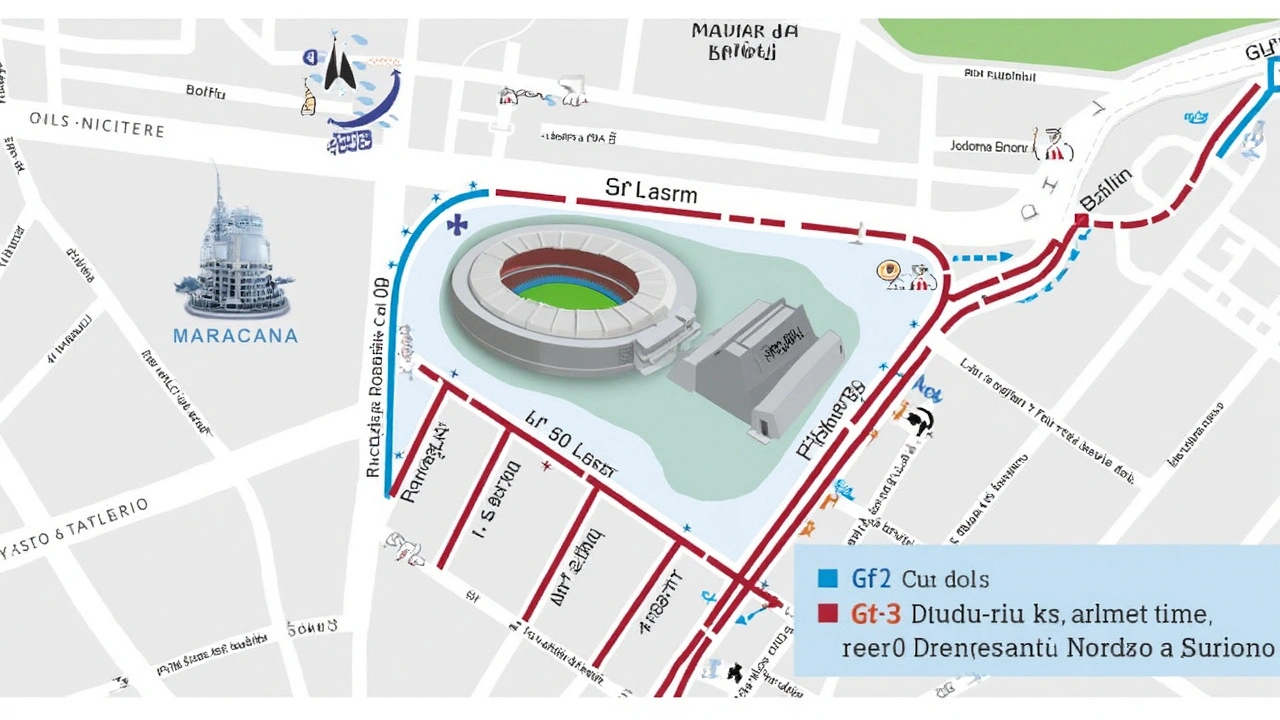 Maracanã recebe esquema especial de trânsito da CET-Rio para Flamengo x Bahia neste sábado