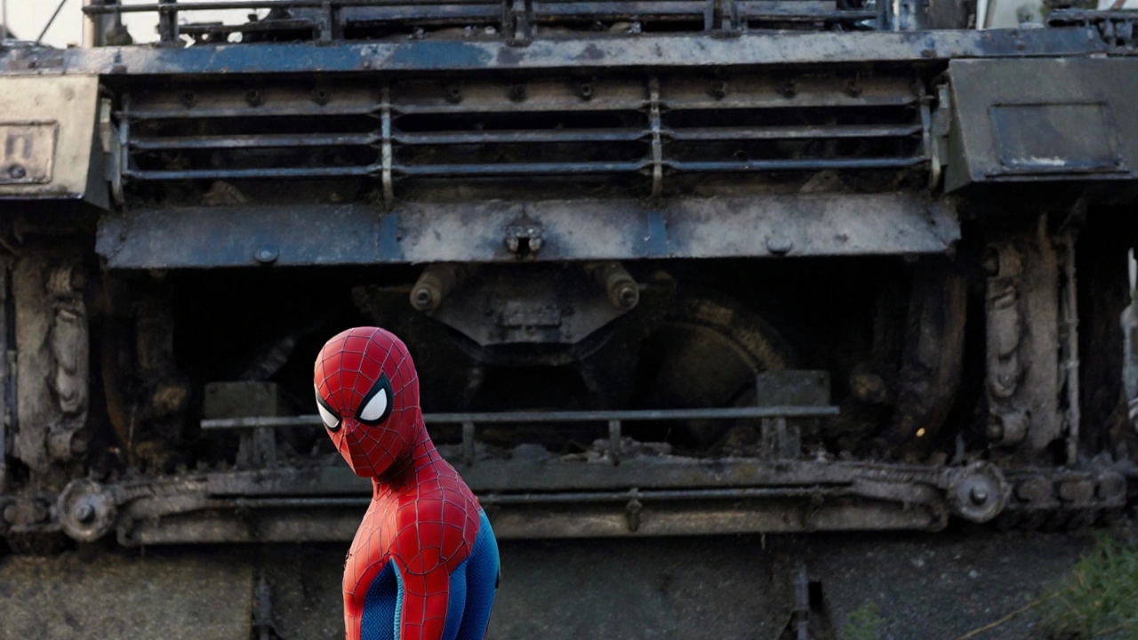 Spider-Man: Brand New Day revela novo traje e ação com tanques no BTS