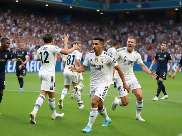 Real Madrid vence Marseille e estreia em novo formato da Champions League 2025-26