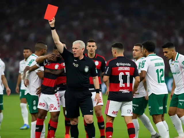 Carrascal pede desculpas após expulsão em derrota do Flamengo